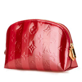 Monogram Vernis Rayures Cosmetic Pouch